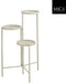 Mica Decorations Salvo - Plantenrek - Drie plateaus - Offwhite - 40 x 40 x 70 cm