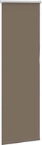 vidaXL - Rolgordijn - verduisterend - koffie - 50x150 - cm - stofbreedte - 45,7 - cm