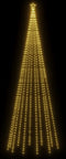 vidaXL - Kerstboom - met - grondpin - 732 - LED's - warmwit - 500 - cm