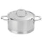Demeyere Atlantis - Kookpan - 24 cm - InductoSeal bodem - Roestvrijstaal