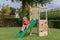 SwingKing Speeltoestel Mari - xxcm - Glijbaan Blauw