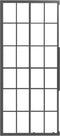 vidaXL - Douchecabine - 90x70x180 - cm - mat - ESG - zwart