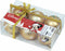 Kerstbal Mickey Mouse Happy smiles Gouden 6 Stuks Plastic (Ø 8 cm)