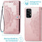 iMoshion Hoesje Geschikt voor Samsung Galaxy A52 (4G) / A52s / A52 (5G) Hoesje Met Pasjeshouder - iMoshion Mandala Bookcase - Rosé Goud