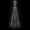 LED Kerstboom met 390 LED Multikleur 250 cm IJzer