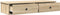 vidaXL - Wandschap - met - lades - 100x37,5x19 - cm - bewerkt - hout - sonoma - eiken