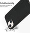 Accezz iPhone 14 - Back Cover - Premium Leather Card Slot - Zwart