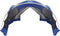 vidaXL - Camping - Muggennet - met - Deuren - Blauw - voor - 10 - Personen - - - Waterdicht
