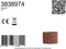Light & Living - kap - Osire - rood - textiel - E27 - 3838974