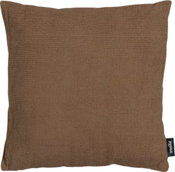 WOOOD Femia Kussen - Polyester - Zand - 45x45x10