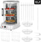Royal Catering RCGV-1800 - Verticale grill - 4-in-1 - 1.800 W - 31 L - tot 160 °C - Timer 60 min