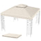 Coast Vervaningsdak - Reservedak dubbel dak paviljoen - Weerbestendig - 3x3 M - Beige