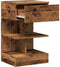 vidaXL - Nachtkastjes - 2 - st - 40x35x65 - cm - bewerkt - hout - oud - houtkleurig