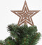 House of Seasons Plastic Kerstballen Set met Piek - 40 Stuks - Ø8 cm - Koper