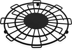 Placemat Versa Zwart Staal (20 x 1 x 20 cm)