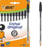 BIC Cristal Original Balpen - Zwart - Doos van 10 - Medium Punt 1,0 mm