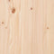vidaXL - Garagekast - 40x51x85 - cm - massief - grenenhout - bruin - eikenkleurig