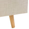RENNES - Tweepersoonsbed - Beige - 160 x 200 cm - Polyester