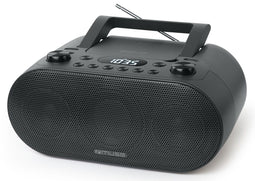 Muse M-35 BT - Draagbare Radio/CD-speler - Bluetooth en USB - Zwart