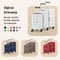 SKYCASES Urban Adventurer - Grote Reiskoffer - Cijferslot - 49x30x75cm - 110L - Wit