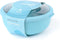 Amuse Life Lunch Bowl - Lunchbox - Vershouddoos met Tritan Deksel - Onverwoestbaar - 2000 ml - Blauw