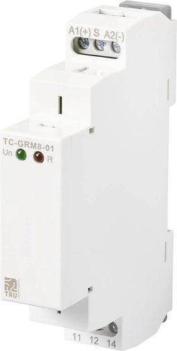TRU COMPONENTS TC-GRM8-01 Schakelrelais DIN-rail 16 A 1 stuk(s)