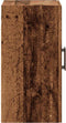 vidaXL - Wandkast - 60x31x60 - cm - bewerkt - hout - oud - houtkleurig