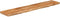 vidaXL - Wandschap - rechthoekig - natuurlijke - rand - 120x20x2,5 - cm - acaciahout