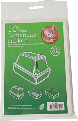 Gebr de boon - Pak a 10 stuks kattenbakzak XL