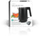 Nedis KAWK360EBK - Waterkoker 1,0 liter - 2200 watt met droogkookbeveiliging - Zwart