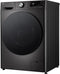 LG ThinQ F14R76BSTA - Voorlader wasmachine - 11 kg - Frans Display