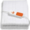 Cresta Care KTS110 Warmtedeken 1 persoons met 180 minuten timer en machine wasbaar cosy fleece 150x80 cm