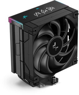 DeepCool AK400 DIGITAL PRO - Luchtkoeler - CTT 2.0 heatpipe-technologie - Zwart