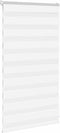 vidaXL - Zebra - Blind - 90x100 - cm - stofbreedte - 85,9 - cm - polyester - wit