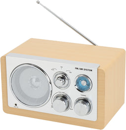 Denver TR-63LW - FM Radio - AM en FM ontvangst - AUX-ingang - Zwart