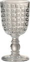 J-Line glas Op Voet Motief - glas - large - 4 stuks