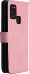 iMoshion Hoesje Geschikt voor Samsung Galaxy A21s Hoesje Met Pasjeshouder - iMoshion Luxe Bookcase - Roze