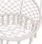 vidaXL Hangstoel 80 cm beige