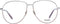 Sandro SD4023 54437 bril zonder sterke - Dames - Bruin