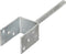 vidaXL Grondankers 6 st 7x6x30 cm gegalvaniseerd staal zilverkleurig