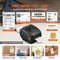 Bluetooth label printer, HD (300DPI) DHL label printer, automatic label recognition, supports Window