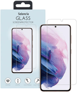 Selencia - Gehard Glas Screenprotector - 9H krasbestendig - Samsung Galaxy S21 Plus