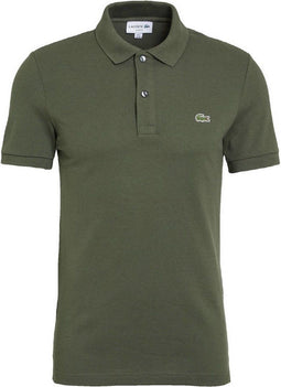 Lacoste 1hp3 - Polo shirt - Korte mouwen - Olijf - Maat XS