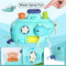 Educatief Walvis Badspeelgoed Set met Interactieve Functies