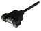 Startech.com USB-kabel A naar A F/M - 60 cm - Zwart