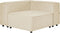 APRICA - Tweezitsbank - Beige - Rechterzijde - Linnen