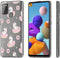 iMoshion Hoesje Geschikt voor Samsung Galaxy A21s Hoesje Siliconen - iMoshion Design hoesje - Roze / Donut Unicorn