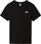 The North Face S/s Simple Dome Tee - Outdoorshirt Heren - Katoen - TNF Black