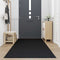 vidaXL - Deurmat - 115x500 - cm - zwart