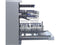 Koenic KDW6021DBI - Half Geïntegreerde Vaatwasser 60cm - 14 couverts - Energieklasse D